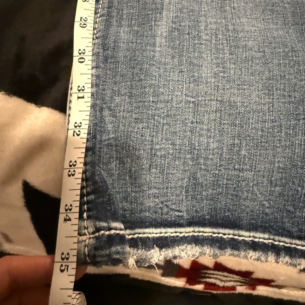 Miss Me Blue Boot Cut Jeans Classic Style - Picture 11 of 15